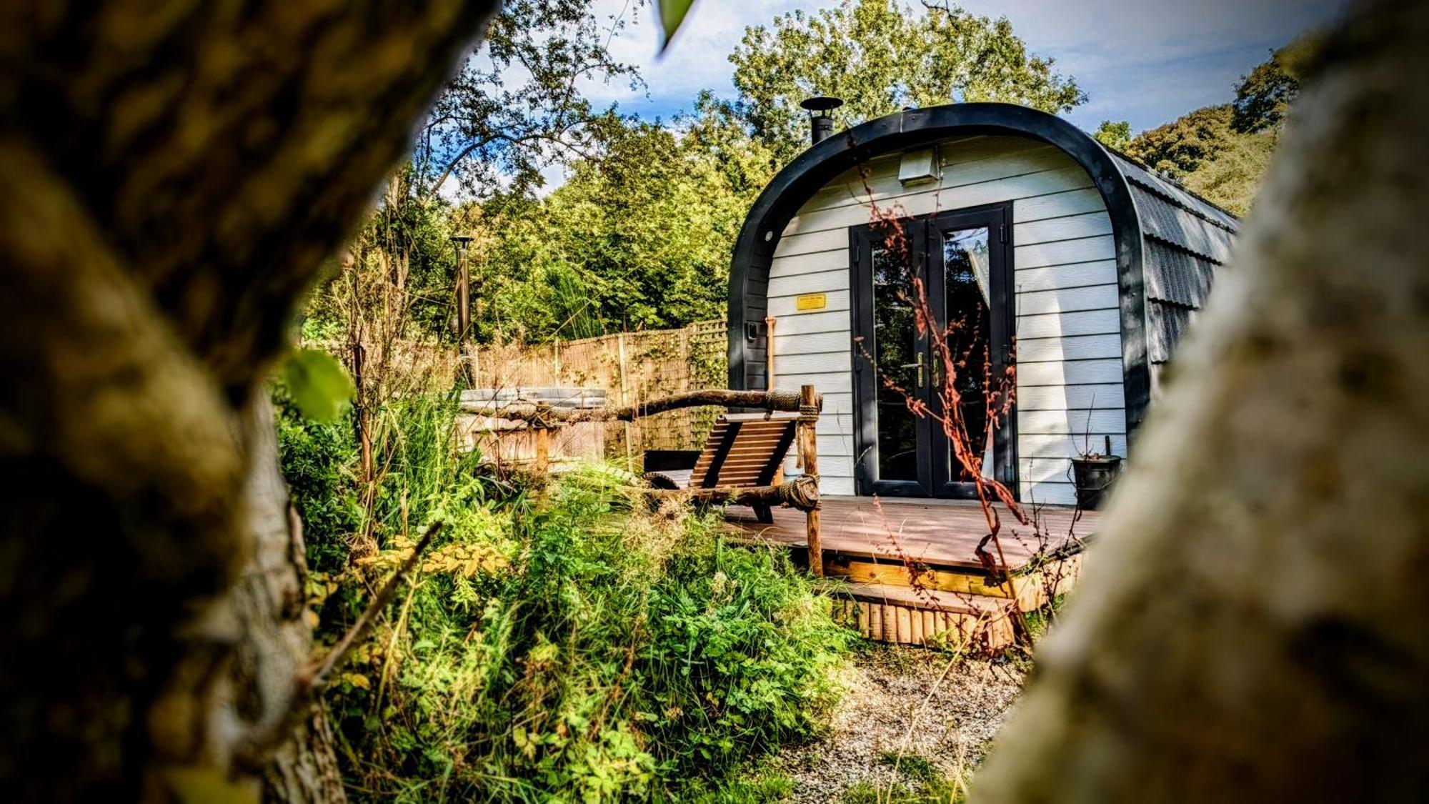 فيلا Emlyn'S Coppice - Luxury Woodland Glamping هوليويل المظهر الخارجي الصورة
