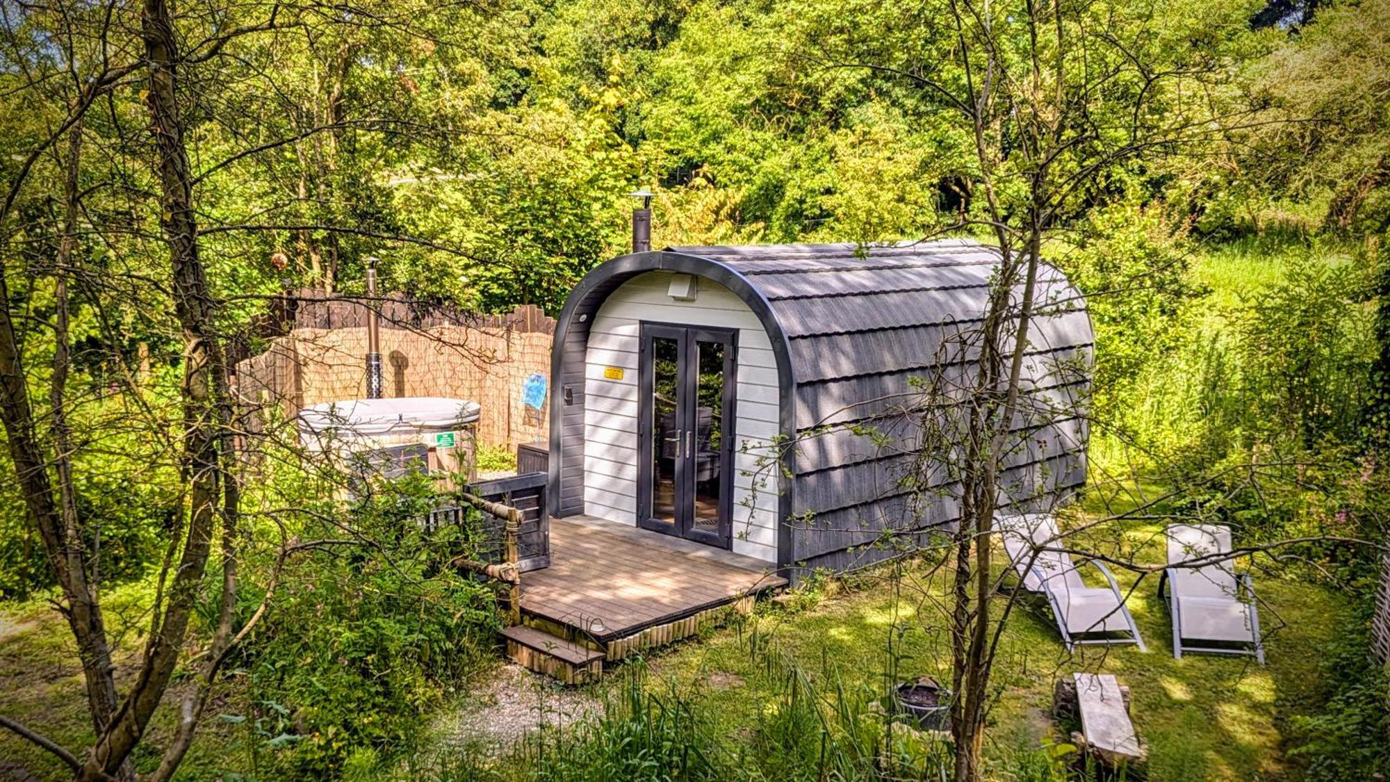 فيلا Emlyn'S Coppice - Luxury Woodland Glamping هوليويل المظهر الخارجي الصورة