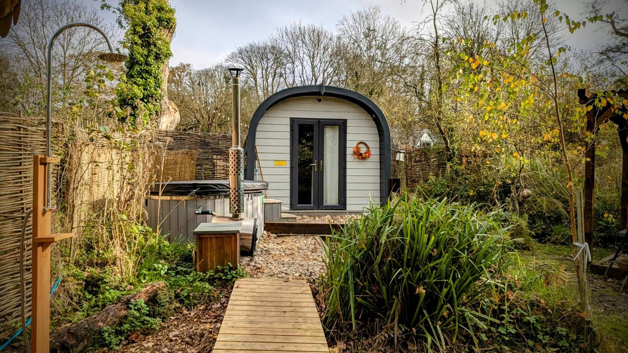 فيلا Emlyn'S Coppice - Luxury Woodland Glamping هوليويل المظهر الخارجي الصورة