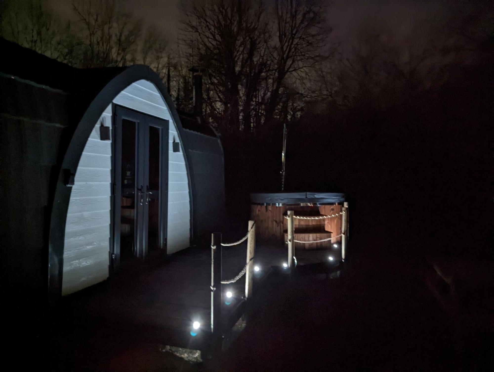 فيلا Emlyn'S Coppice - Luxury Woodland Glamping هوليويل المظهر الخارجي الصورة