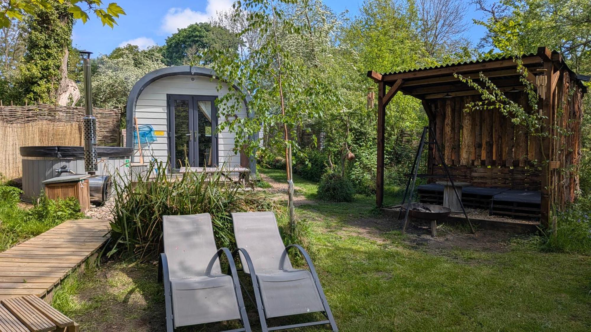 فيلا Emlyn'S Coppice - Luxury Woodland Glamping هوليويل المظهر الخارجي الصورة